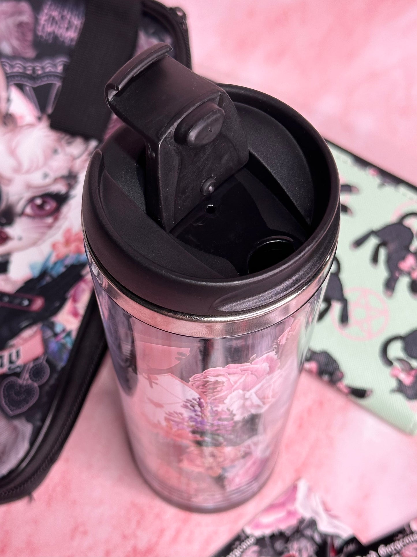 BAD BUNNY - Rose Demon Tumbler