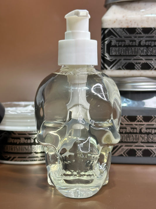 SKULL BODY WASH - Belgium Choc scented