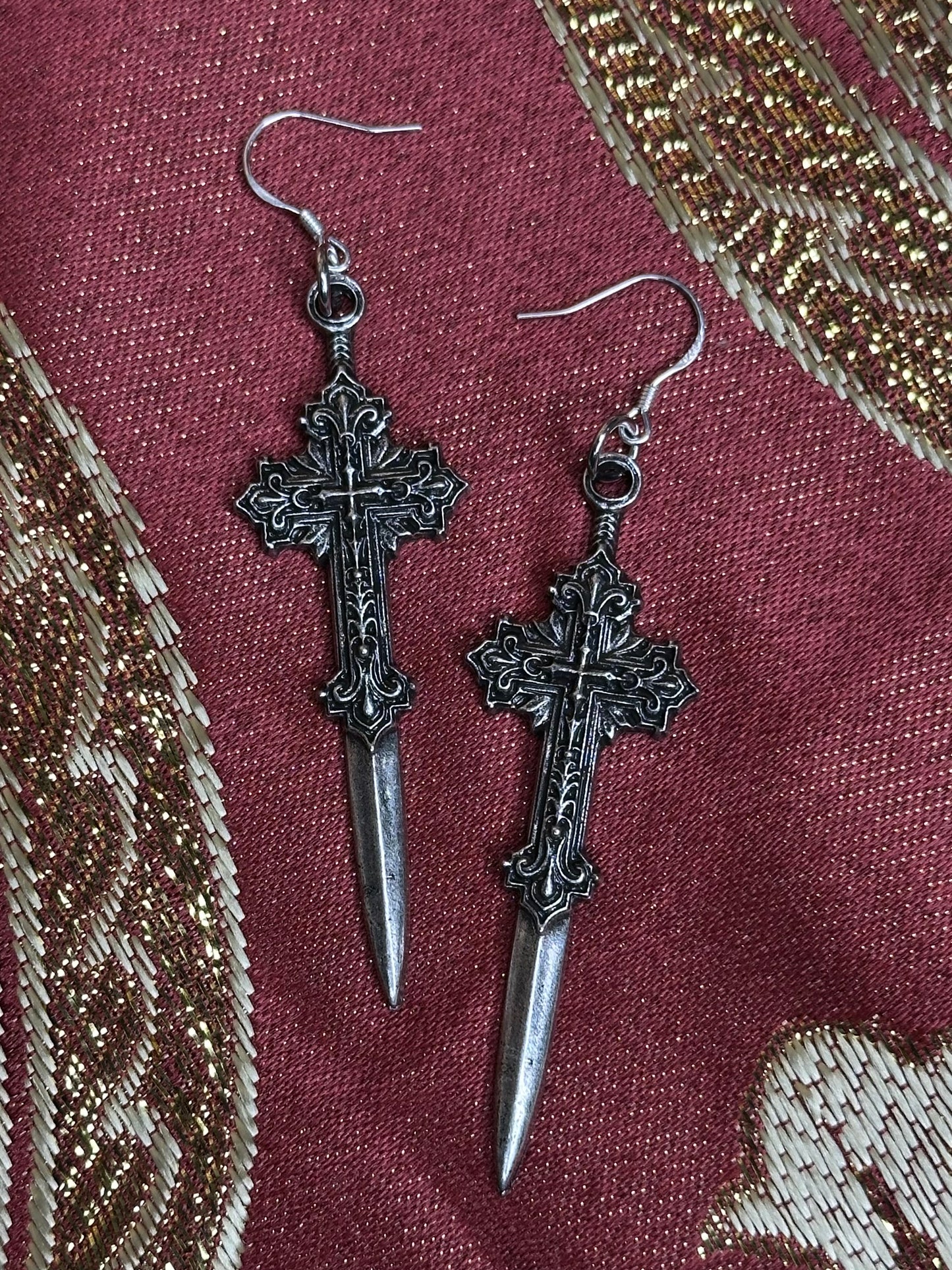 By The Sword - Mother of Hades Cast Earrings
