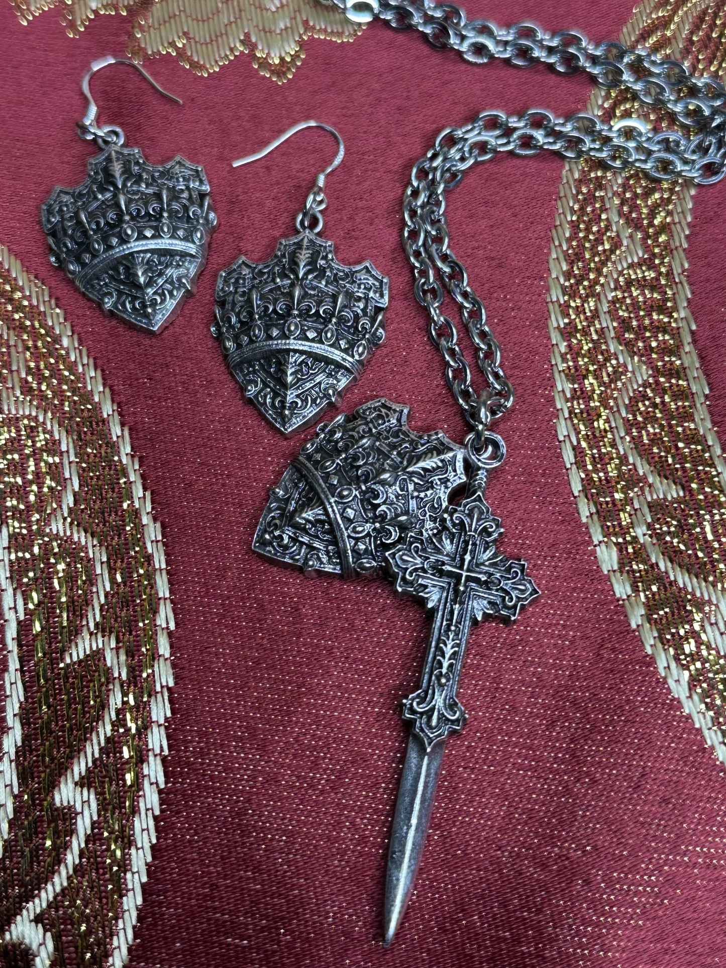 By The Shield - Mother of Hades Cast Earrings