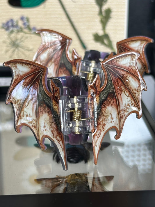 TWIN BAT - Bat Hair Clip Set