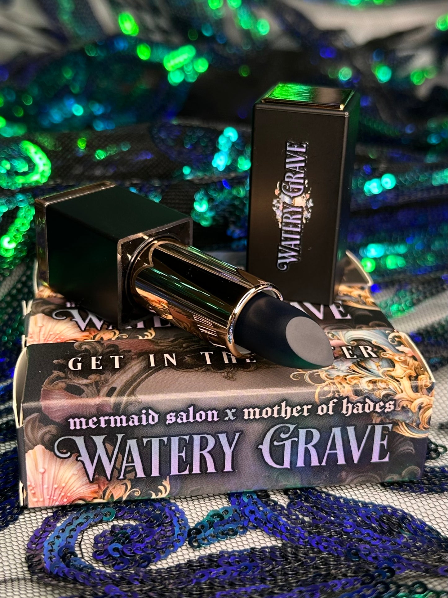 WATERY GRAVE - Mother of Hades Watery Grave Traditional Cream Velvet Lipstick