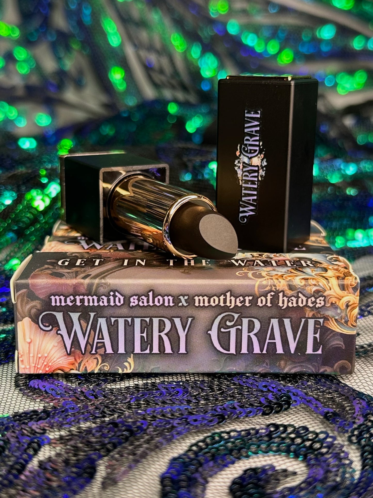 NEREID - Mother of Hades Watery Grave Traditional Cream Velvet Lipstick