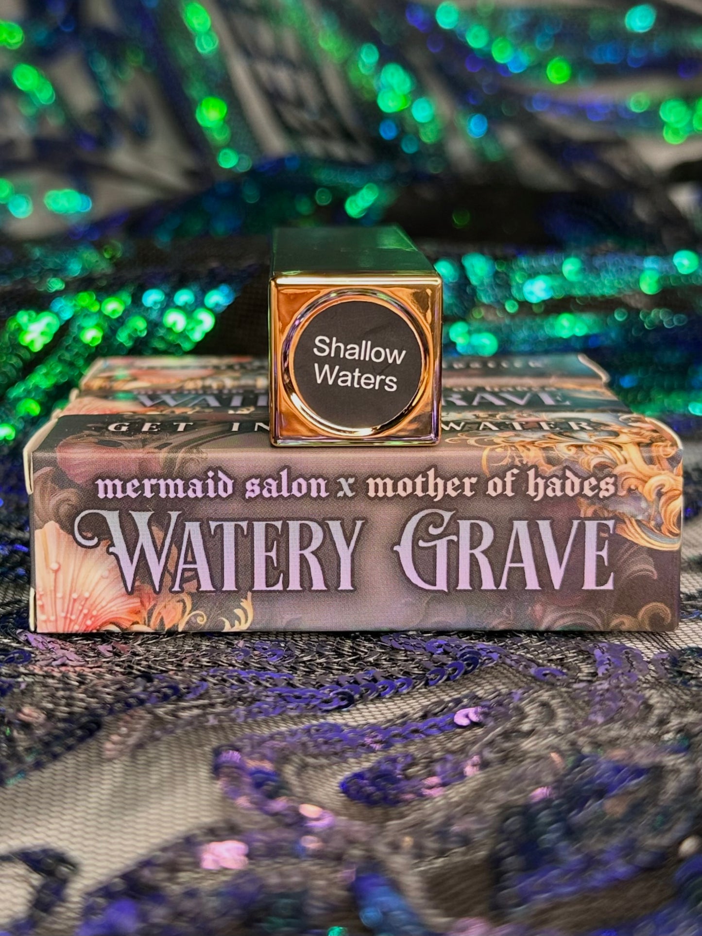 SHALLOW WATERS - Mother of Hades Watery Grave Traditional Cream Velvet Lipstick