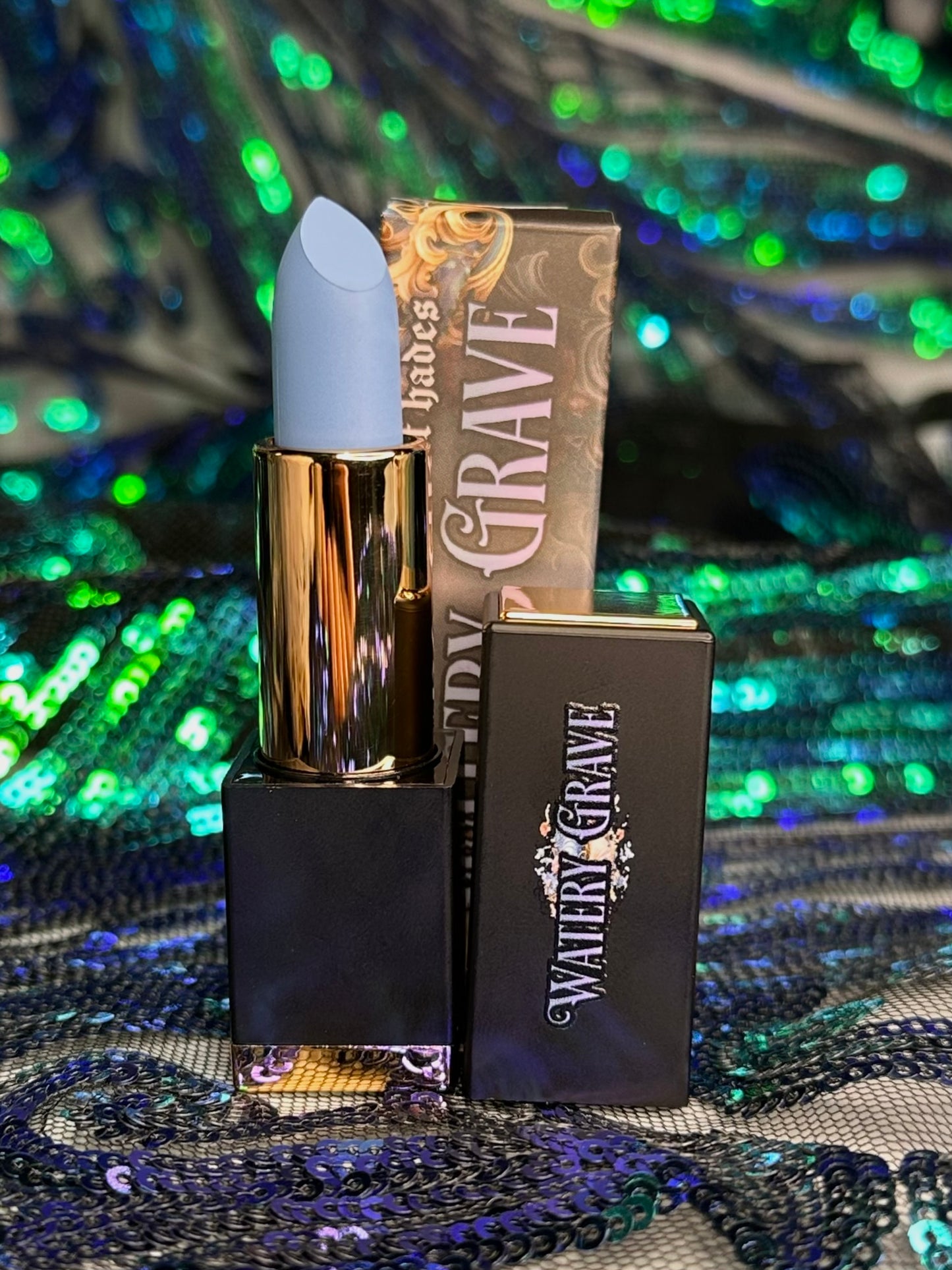 SHALLOW WATERS - Mother of Hades Watery Grave Traditional Cream Velvet Lipstick