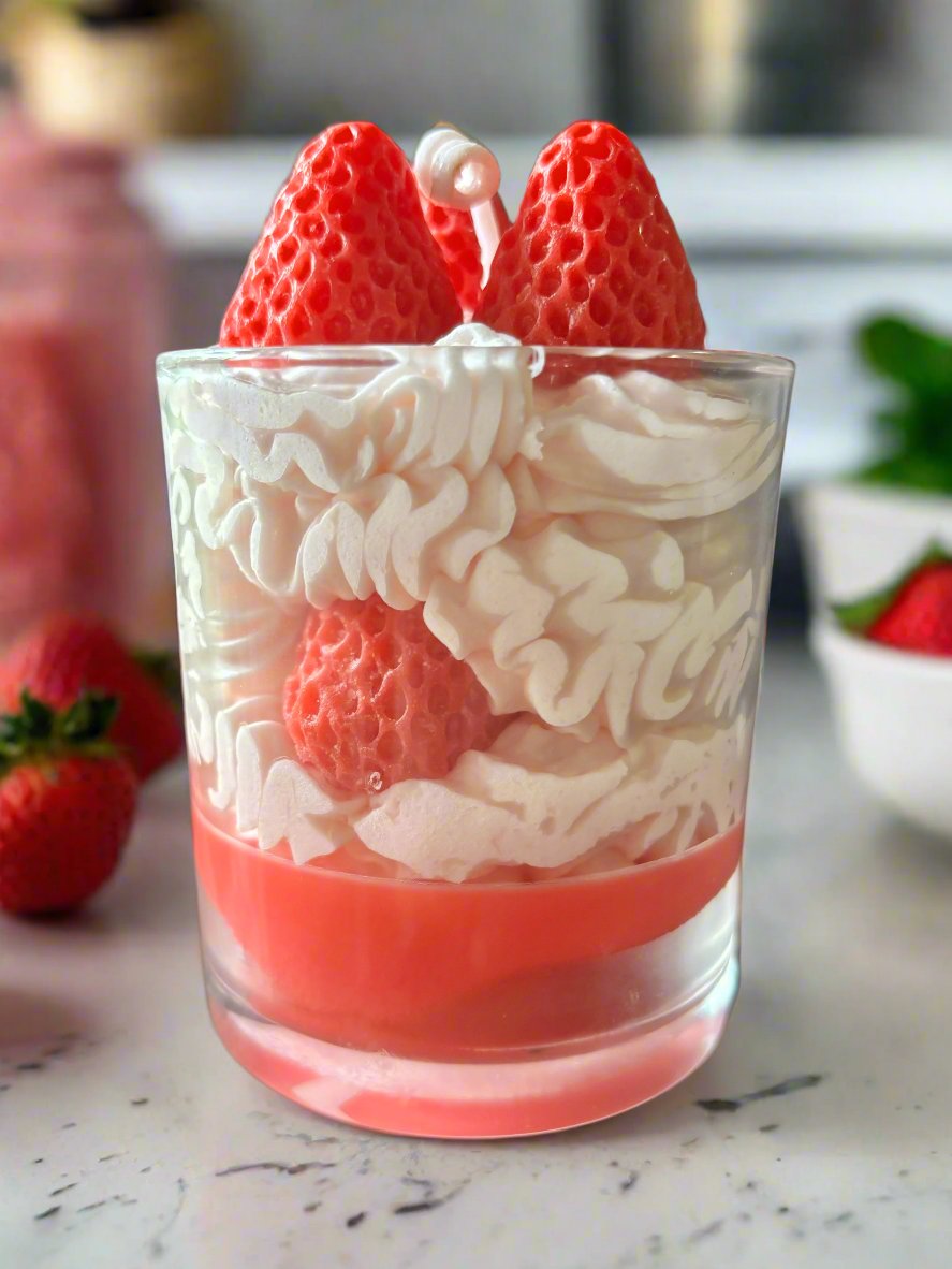 STRAWBERRY PARFAIT -  soy candle