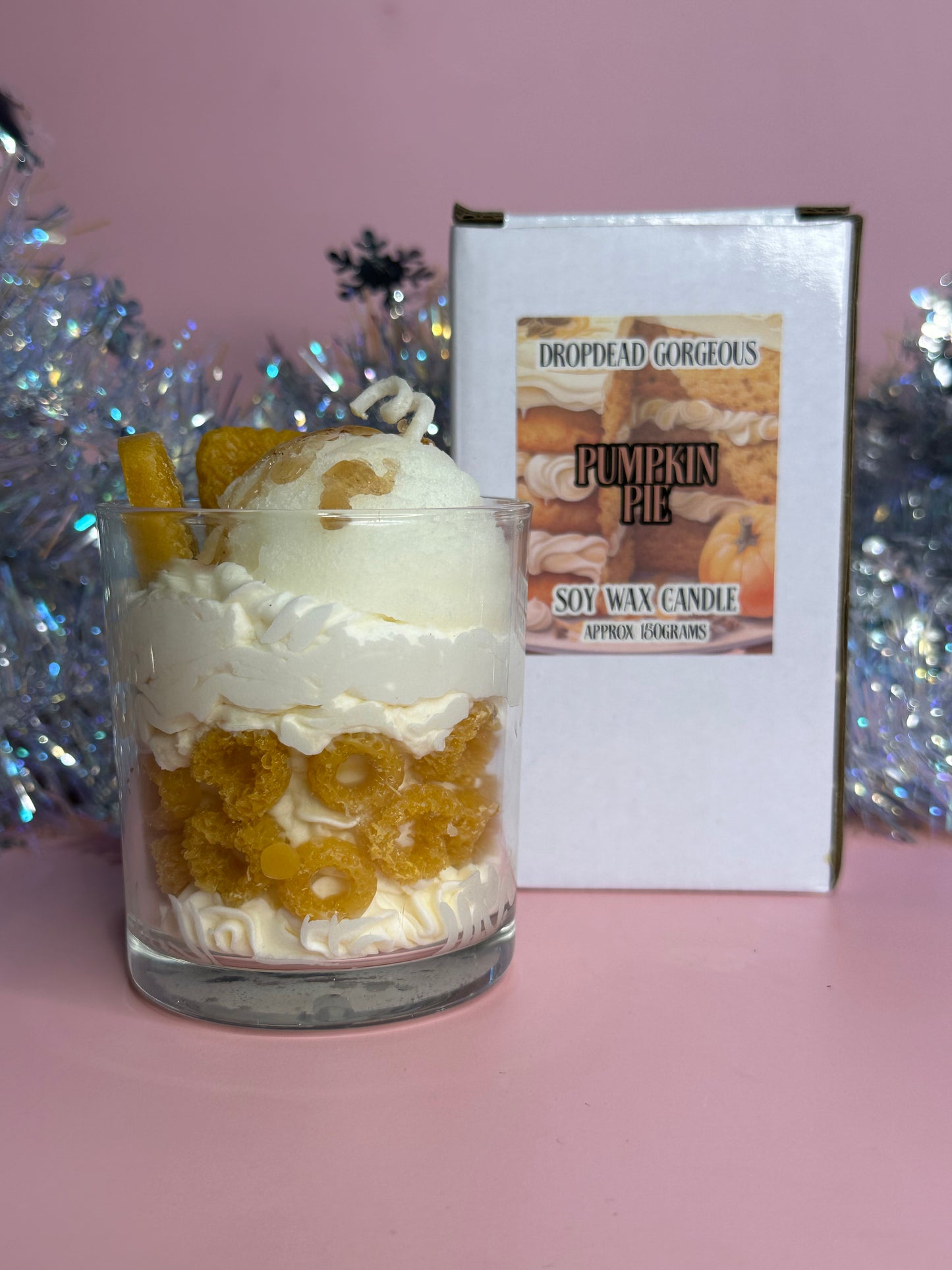 PUMPKIN PIE -  soy candle