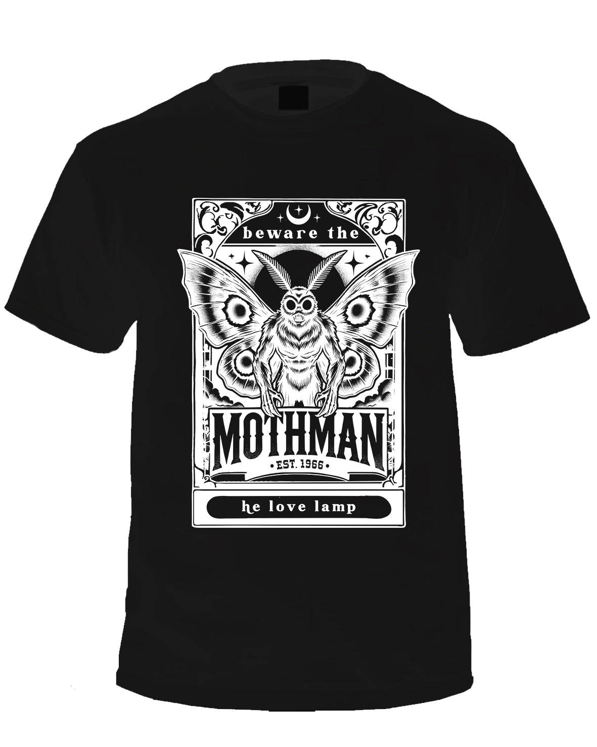 MOTHMAN - he love Lamp T-Shirt