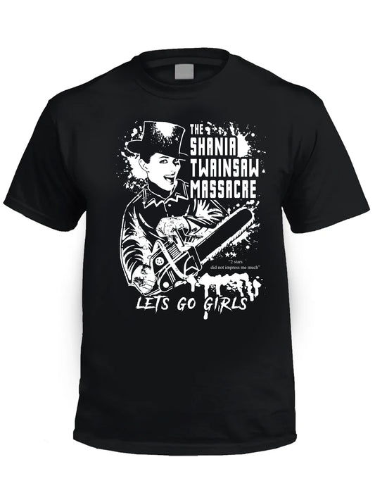 SHANIA TWAINSAW MASSACRE - Horror T-Shirt