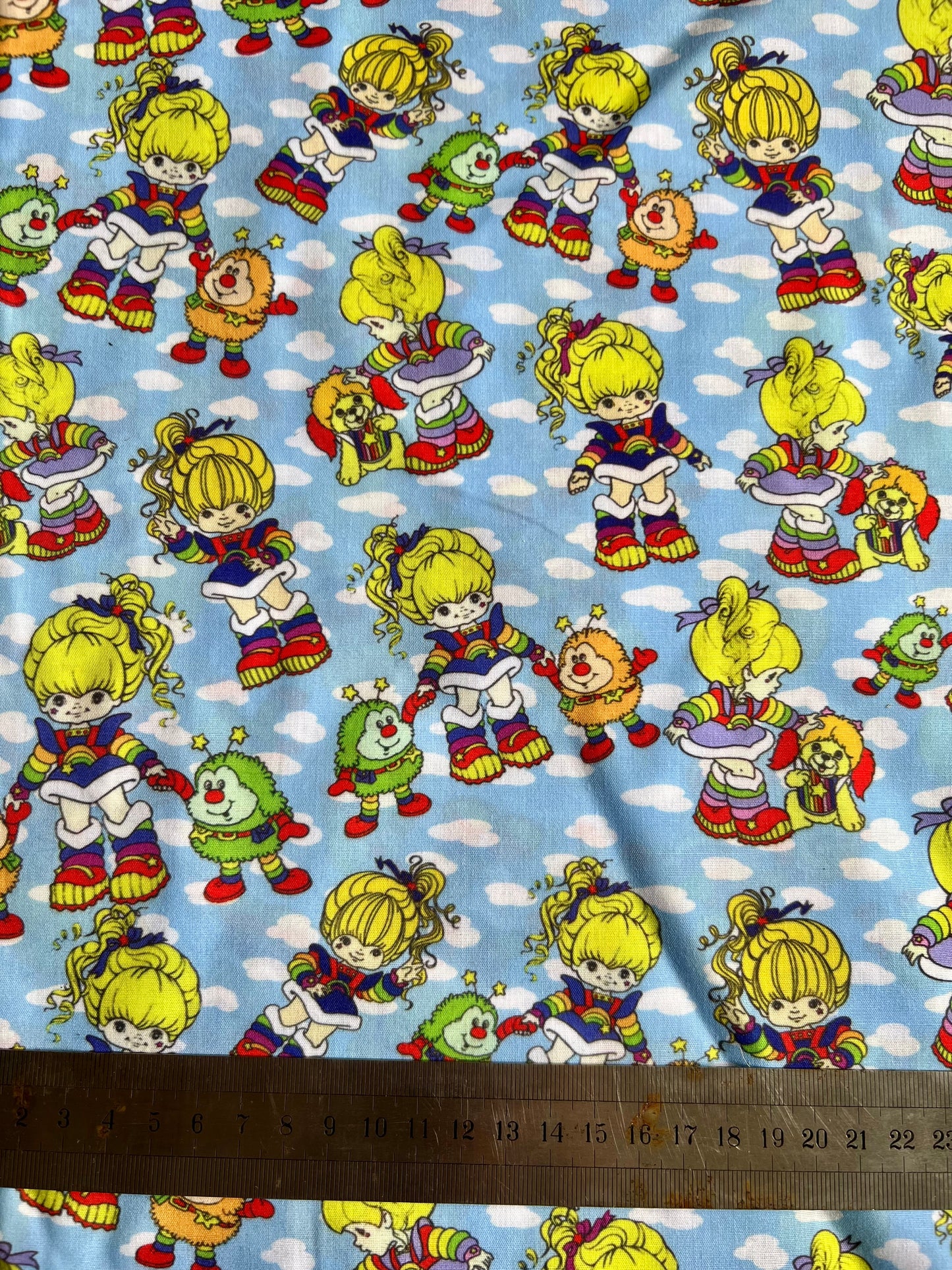 RAINBOW BRITE - Retro Polycotton Fabric