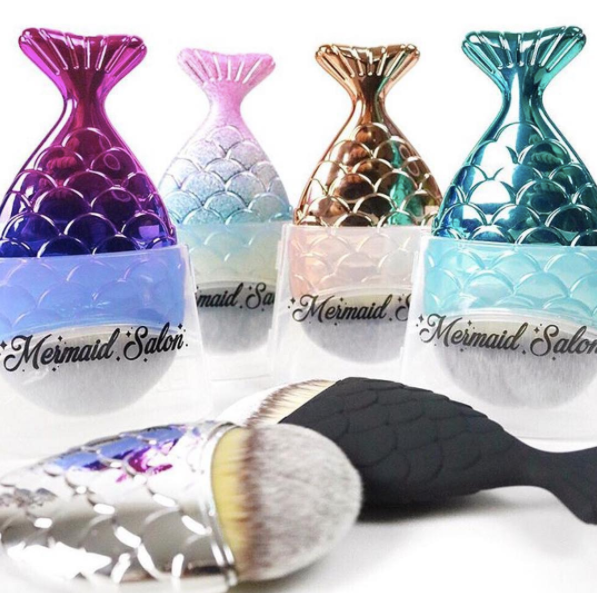 THE ORIGINAL CHUBBY MERMAID BRUSH - Aqua